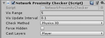 Network Proximity Checker component