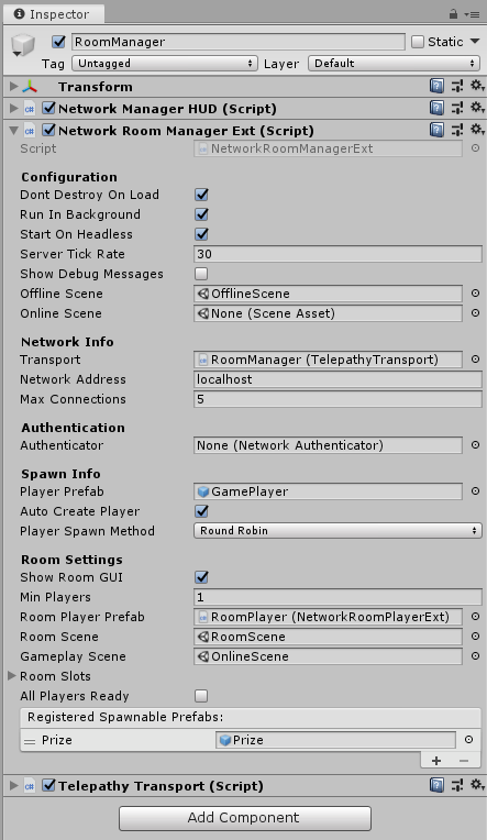 Network Room Manager