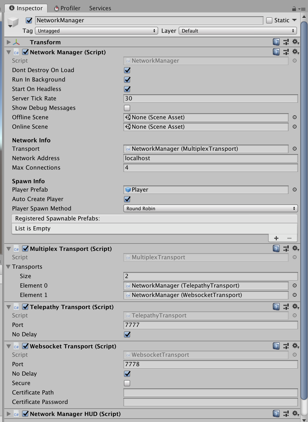 Multiplex Example